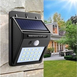15W Sensörlü Işık Solar Bahçe Aydınlatma Aplik - Thumbnail