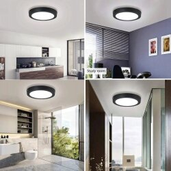 18-30 Watt Sıva Üstü Siyah Kasa Panel Led - 2