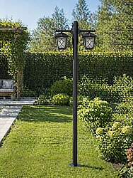200 cm Çift Kollu Aşiyan Direkli Bahçe Yol Aydınlatma Armatürü - 6