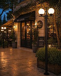 200 cm Çift Kollu Glop Direkli Bahçe Yol Aydınlatma Armatürü  - 5