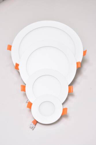 3-6-9-12-15-18 Watt Sıva Altı Slim Yuvarlak Panel Led - 1