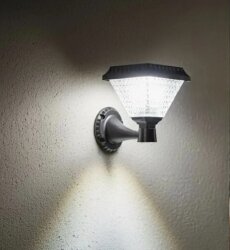 30W Güneş Enerjili Solar Konsollu Bahçe Aydınlatma Beyaz Işık