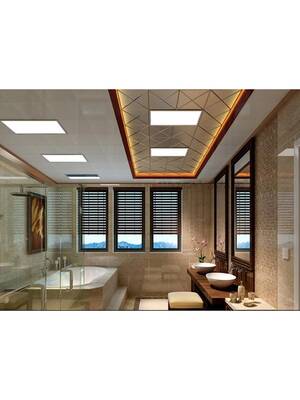 30x30 25 Watt Clipin Asma Tavan Panel Led Klipin Armatür Günışıgı-Beyaz