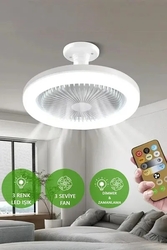 Lambax - 42W Fanlı Kumandalı Led Ampul Vantilatör