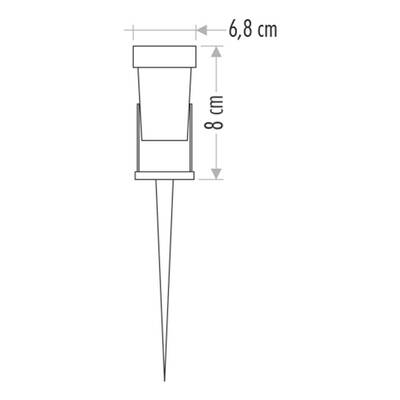 5 Watt Led Kazıklı Bahçe Armatürü