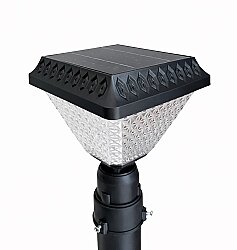 60 lık Direkler için 30 Watt Solar Güneş Enerjili Direk Üstü Bahçe Aydınlatma - 3