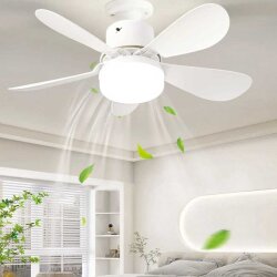 62W Fanlı Kumandalı Led Ampul Vantilatör