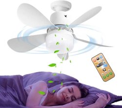 62W Fanlı Kumandalı Led Ampul Vantilatör - 3