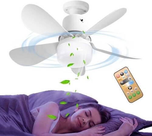 62W Fanlı Kumandalı Led Ampul Vantilatör - 3