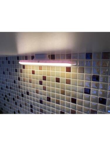 6W Şarjlı Dokunmatik Ledli Aplik - 3 Renk Dolap, Koridor Aydınlatma - 4