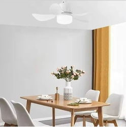 82W Fanlı Kumandalı Led Ampul Vantilatör - Thumbnail