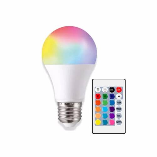 9 Watt Kumandalı Rgb Led Ampül - 1