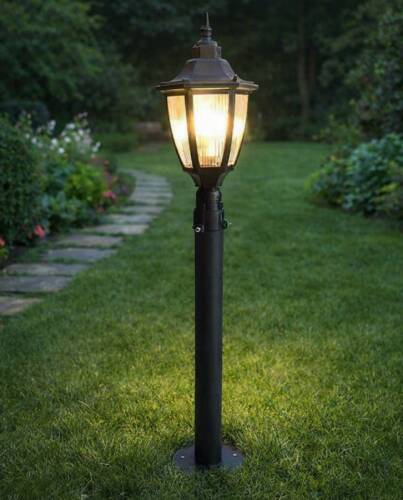 Altıgen Direkli Bahçe Armatürü - Bahçe Lambası - 1