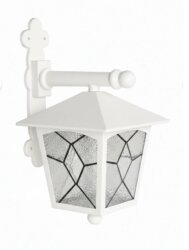 Aşiyan Konsollu Fener Bahçe Aydınlatma Armatürü Beyaz - 2