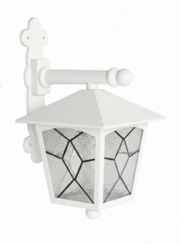 Aşiyan Konsollu Fener Bahçe Aydınlatma Armatürü Beyaz - 2