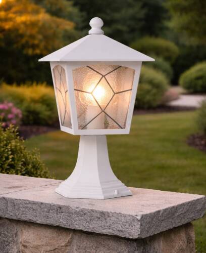 Aşiyan Set Üstü Fener Bahçe Aydınlatma Armatürü Beyaz - 1