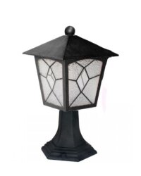 Aşiyan Set Üstü Fener Bahçe Aydınlatma Armatürü Siyah - 2