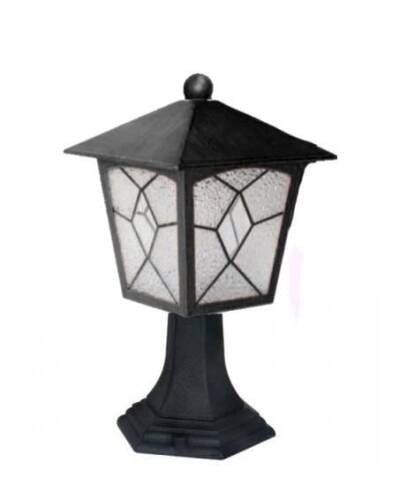 Aşiyan Set Üstü Fener Bahçe Aydınlatma Armatürü Siyah - 2