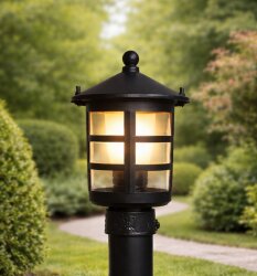 Direk Üstü Perge Fener Bahçe Aydınlatma Armatürü