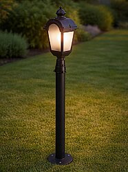 Direkli Fayton Fener Bahçe Aydınlatma Armatürü