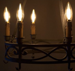 4 Watt E14 Duy Buji Rustik Led Ampul - 2