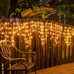 Güneş Enerjili Solar Dekoratif 3x1 Saçak Led - 3