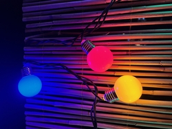 IP65 Dış Mekan Su Geçirmez Top Led RGB 10 Mt - Thumbnail