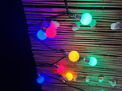 Lambax - IP65 Dış Mekan Su Geçirmez Top Led RGB 10 Mt