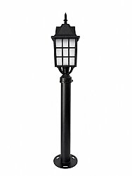 Kafesli Direkli Bahçe Armatürü - Bahçe Lambası - 3