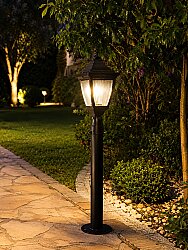 Kare Direkli Bahçe Armatürü - Bahçe Lambası - 2