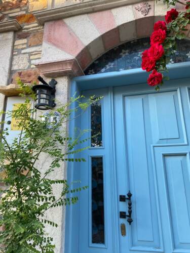 Konsollu Perge Fener Bahçe Aydınlatma Armatürü Siyah - 3