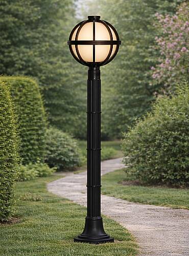 Meridyen Plastik Direkli Bahçe Armatürü - Bahçe Lambası - 1