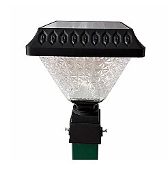 Solar Panel Çim Çitler için Kare Tabanlı 30 Watt Güneş Enerjili Bahçe Aydınlatma - 4