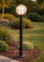 Papatya Direkli Bahçe Armatürü - Bahçe Lambası - 2