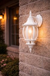 Sekizgen Ters Bakan Konsollu Bahçe Armatürü - 2