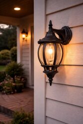 Sekizgen Ters Bakan Konsollu Bahçe Armatürü - 1