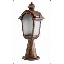 Set Üstü Fayton Fener Bahçe Aydınlatma Armatürü Bakır - 2