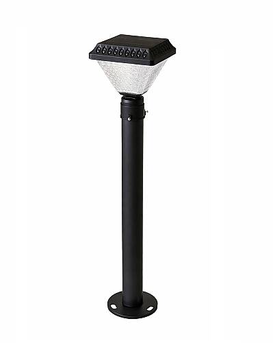 Solar Güneş Enerjili 120 cm Direkli Bahçe Armatürü 30W Beyaz Işık (Elektrik Tesisatı Gerektirmez) - 2