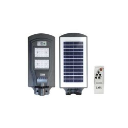 Solar Güneş Enerjili 120W Sokak Armatür 6400K Beyaz Işık