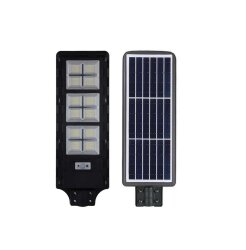 Solar Güneş Enerjili 300W Sokak Armatür 6400K Beyaz Işık