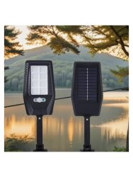 Solar Güneş Enerjili 40W Sokak Armatür 6400K Beyaz Işık (KONSOL DAHİL) - 5