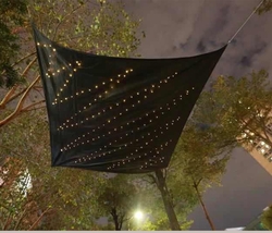 Lambax - Solar Led Işıklı Gölgelik Branda