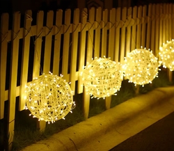 Lambax - Yılbaşı Dekoratif Sarkıt İç ve Dış Mekan Küre Top Led Aydınlatmalar